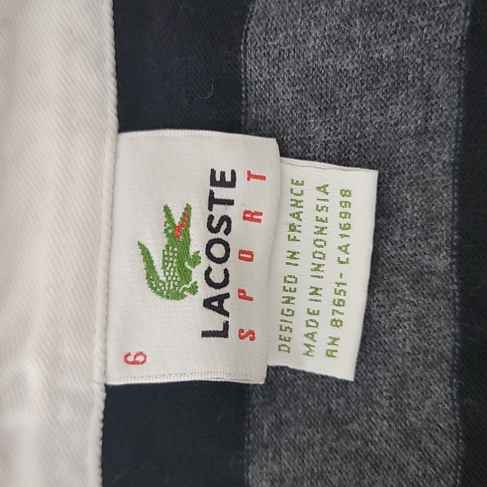 Mens Long sleeve Lacoste polo